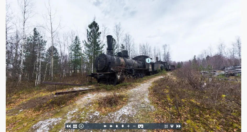 Виртуальный тур «Поселок Долгий» для Красноселькупского районного краеведческого музея